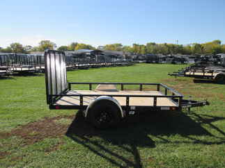 2026 PJ Trailer 77x10 U7 Single Axle Utility U721031DSGK