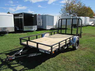 2026 PJ Trailer 77x12 U7 Single Axle Utility U721231DSGK