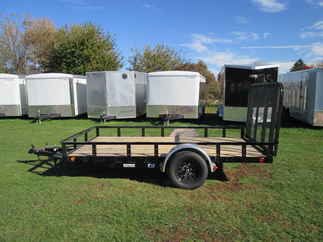 2026 PJ Trailer 77x12 U7 Single Axle Utility U721231DSGK