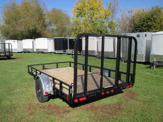 2026 PJ Trailer 77x12 U7 Single Axle Utility U721231DSGK
