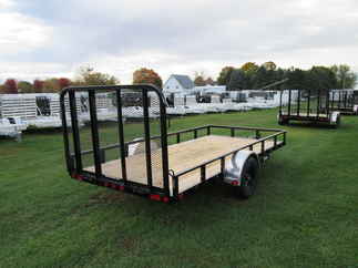 2026 PJ Trailer 77x14 U7 Single Axle Utility U721431DSGK