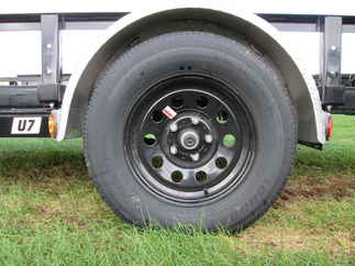 2026 PJ Trailer 77x14 U7 Single Axle Utility U721431DSGK