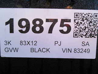 2026 PJ Trailer 83x12 U8 Single Axle Utility U821231DSBK