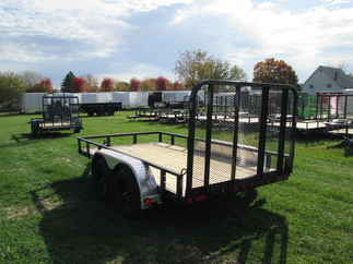 2026 PJ Trailer 77x12 UK Utility UK21232CSGK