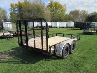 2026 PJ Trailer 77x12 UK Utility UK21232CSGK