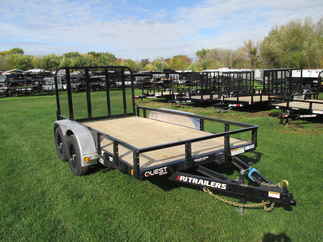 2026 PJ Trailer 77x12 UK Utility UK21232CSGK