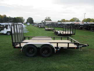 2026 PJ Trailer 83x12 UL Utility UL21232BSGK