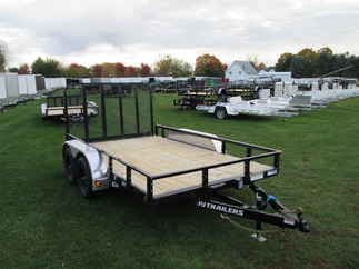 2026 PJ Trailer 83x12 UL Utility UL21232BSGK