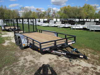 2026 PJ Trailer 77x14 UK Utility UK21432BSGK