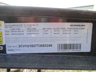 2026 PJ Trailer 77x14 UK Utility UK21432BSGK