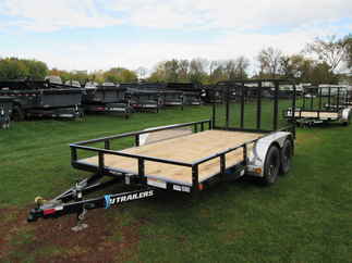 2026 PJ Trailer 83x14 UL Utility UL21432BSGK