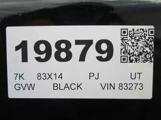 2026 PJ Trailer 83x14 UL Utility UL21432BSGK