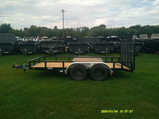2026 PJ Trailer 83x14 UL Utility UL21432BSBK