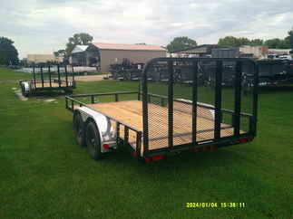 2026 PJ Trailer 83x14 UL Utility UL21432BSBK