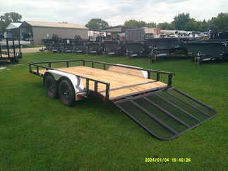 2026 PJ Trailer 83x14 UL Utility UL21432BSBK
