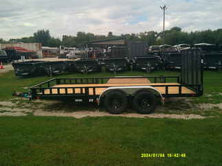 2026 PJ Trailer 83x16 UL Utility UL21632BSFK-ATVR-SP02