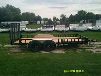 2026 PJ Trailer 83x16 UL Utility UL21632BSFK-ATVR-SP02