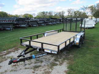 2026 PJ Trailer 77x16 UK Utility UK21632CSGK