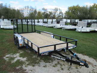 2026 PJ Trailer 77x16 UK Utility UK21632CSGK