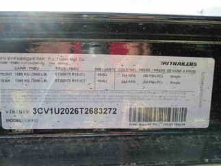 2026 PJ Trailer 77x16 UK Utility UK21632CSGK