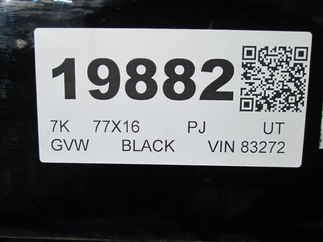 2026 PJ Trailer 77x16 UK Utility UK21632CSGK