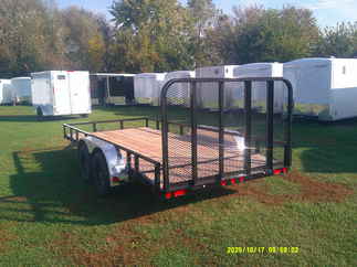 2026 PJ Trailer 83x16 UL Utility UL21632BSBK