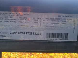 2026 PJ Trailer 83x16 UL Utility UL21632BSBK