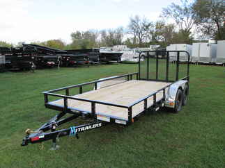 2026 PJ Trailer 83x16 UL Utility UL21632BSBK