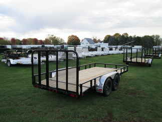 2026 PJ Trailer 83x16 UL Utility UL21632BSBK