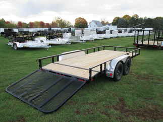 2026 PJ Trailer 83x16 UL Utility UL21632BSBK