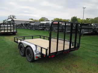 2026 PJ Trailer 83x12 UL Utility UL21232BSGK