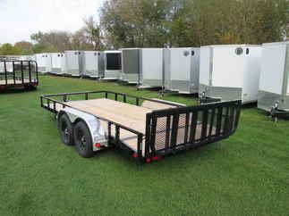 2026 PJ Trailer 83x16 UL Utility UL21632BSMK