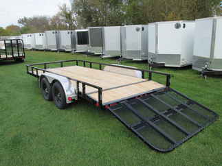 2026 PJ Trailer 83x16 UL Utility UL21632BSMK