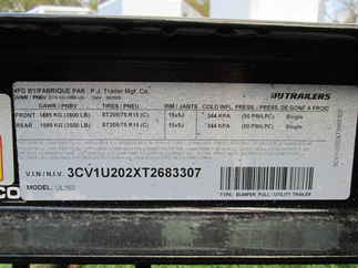 2026 PJ Trailer 83x16 UL Utility UL21632BSMK