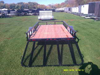 2026 PJ Trailer 77x12 U7 Single Axle Utility U721231DSGK