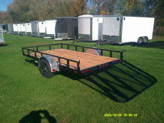 2026 PJ Trailer 77x12 U7 Single Axle Utility U721231DSGK