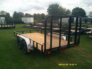 2026 PJ Trailer 77x14 UK Utility UK21432BSGK