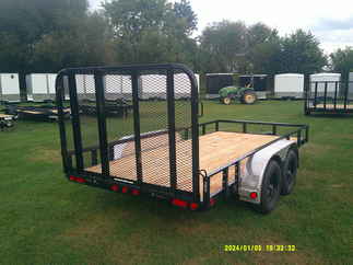 2026 PJ Trailer 77x14 UK Utility UK21432BSGK