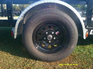 2026 PJ Trailer 83x14 U8 Single Axle Utility U821431DSBK-ATVR