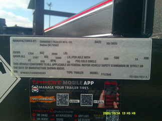 2025 Diamond T 77x12  Single Axle Utility 7712SAS