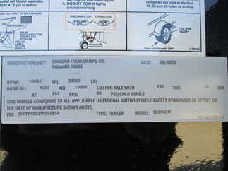 2026 Diamond T 102x40  Gooseneck 10240DTF240