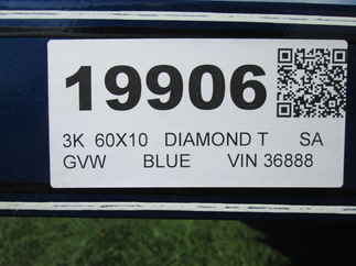 2026 Diamond T 60x10  Single Axle Utility 510SAS
