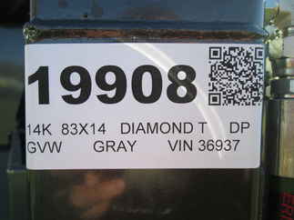 2026 Diamond T 83x14  Dump 8314DMP140