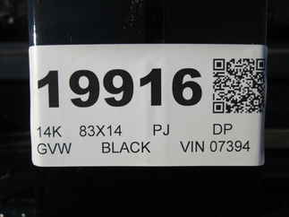 2026 PJ Trailer 83x14 DL Dump DLJ1472BSSK