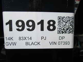 2026 PJ Trailer 83x14 DL Dump DLJ1472BSSK