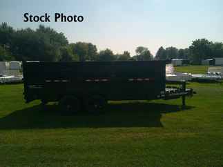 2026 PJ Trailer 83x16 DM Dump DMJ1672BSSK