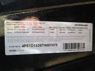 2026 PJ Trailer 83x14 D7 Dump D7C1472BSSK