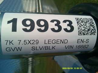 2026 Legend 7.5x29  Enclosed Snowmobile 7.5X29ETA35