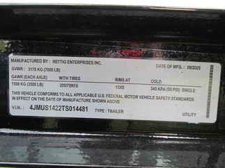 2026 Rettig 76x14 Retco Utility