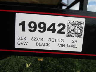 2026 Rettig 82x14 Retco No Tilt